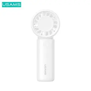 Mini Ventilateur Portable Usams ICE01 500mAh Blanc