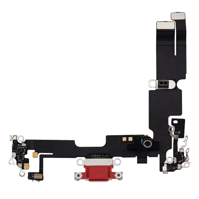 Dock de charge pour Apple iPhone 14 Plus (origine d'occasion, rouge)
