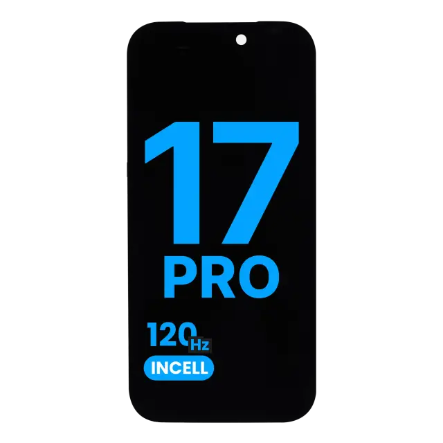 Écran pour Apple iPhone 17 Pro (Aftermarket: AQ7 / Incell) (120HZ)