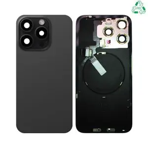 Cache Arrière Aftermarket (PIEC) Apple iPhone 15 Pro Titane Noir