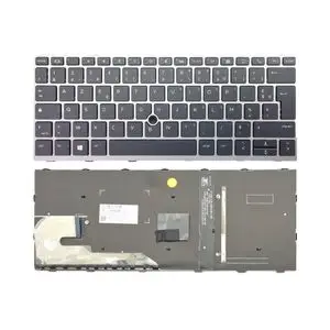 Clavier PC Portable HP EliteBook 830 G5 / 836 G5 / 830 G6 AZERTY