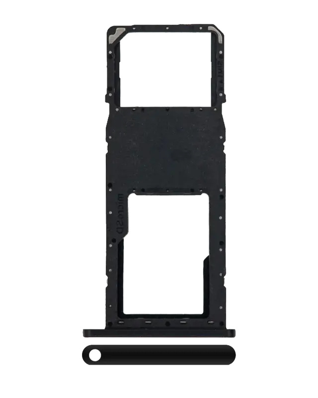 Tiroir SIM pour Samsung Galaxy A11 (A115 / 2020) (noir)
