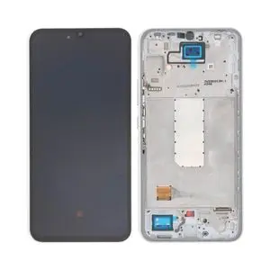 Écran Tactile Oled avec Châssis Samsung Galaxy A34 5G A346 Argent