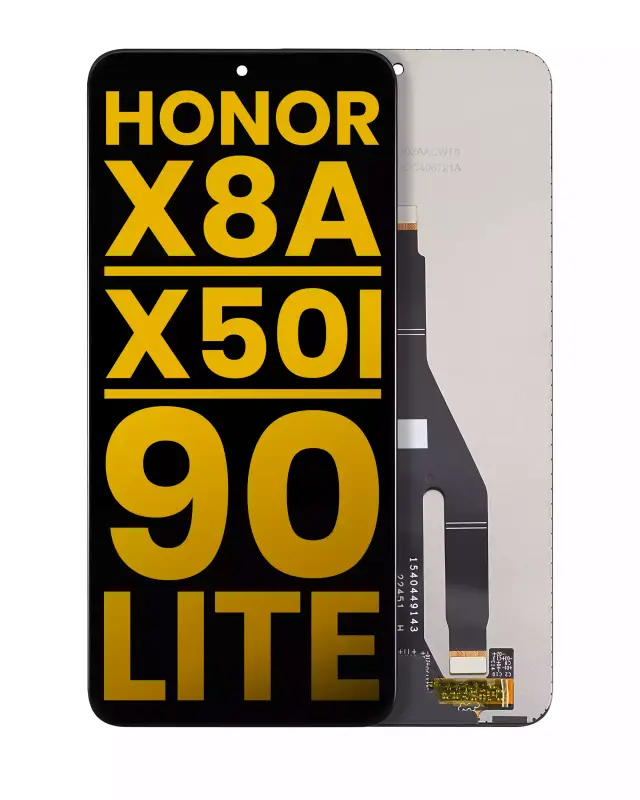 Écran LCD sans châssis pour Honor X8A / X50i / 90 Lite (reconditionné, toutes couleurs)