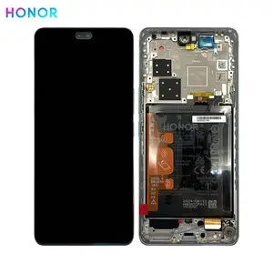 Bloc Écran Complet avec Châssis et Batterie Original Honor 200 Pro 0235ALRE Moonlight White