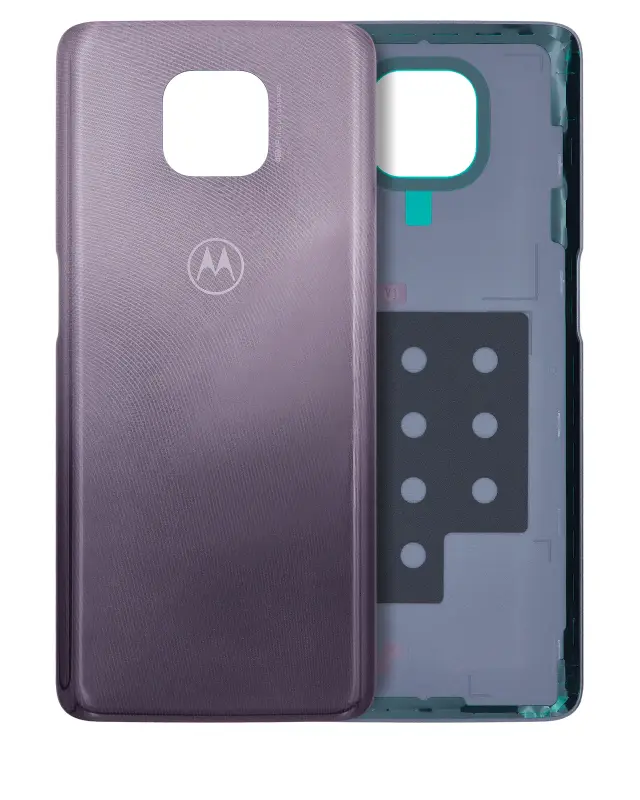 Vitre arrière pour Motorola Moto G Power (XT2117-2 / XT2117-4 / 2021) (origine, Flash Gray)