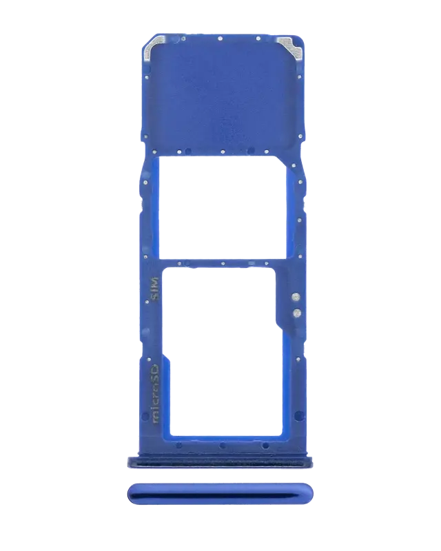 Tiroir SIM pour Samsung Galaxy A70 (A705 / 2019) (bleu)