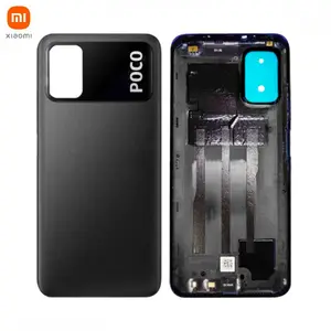 Cache Arrière Original Xiaomi Poco M3 55050000L39X Noir Intense