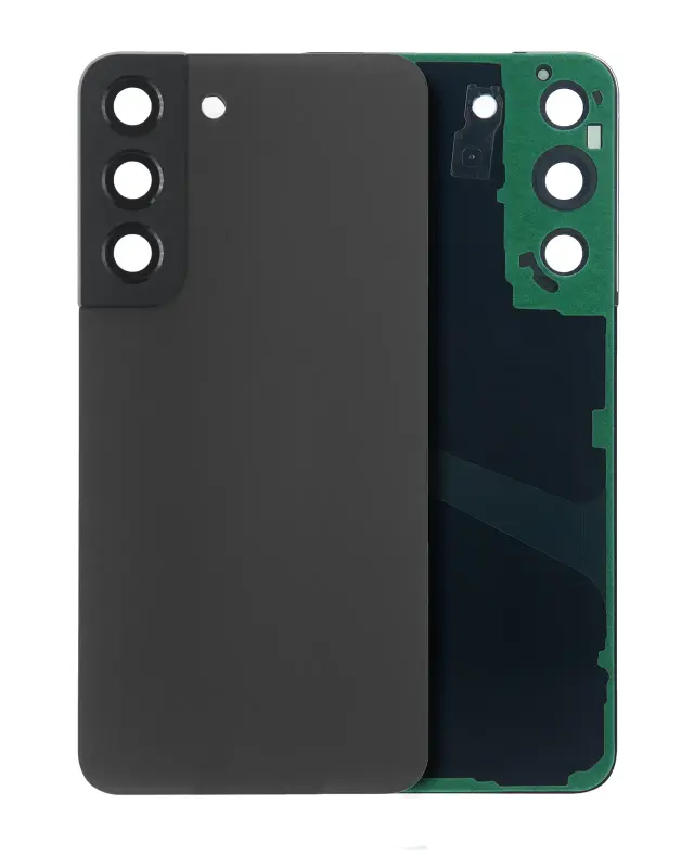 Vitre arrière pour Samsung Galaxy S22 Plus (pack service origine, graphite)