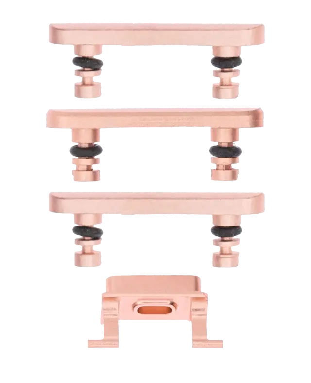 Jeu de boutons power et volume pour Apple iPhone 7 Plus (Rose Gold)