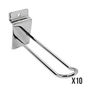 Broches Doubles pour Rayonnages 150mm (x10) Métal