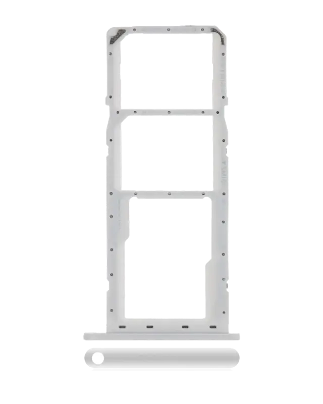 Tiroir SIM pour Samsung Galaxy A11 (A115 / 2020) (blanc)