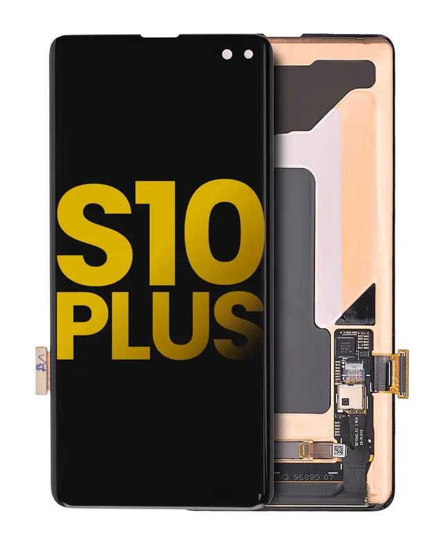 Écran OLED sans châssis pour Samsung Galaxy S10 Plus (reconditionné, toutes couleurs)