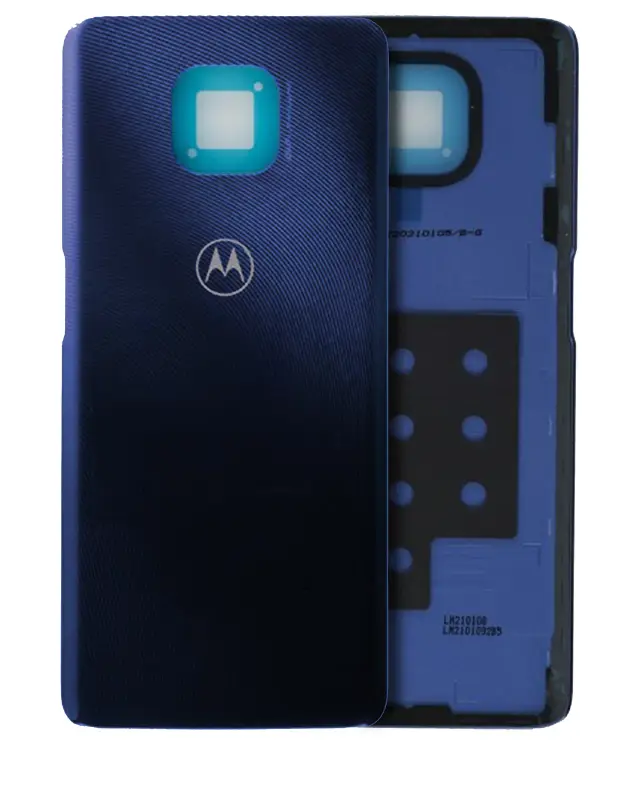Vitre arrière pour Motorola Moto G Power (XT2117 / 2021) (origine, Glowing Blue)