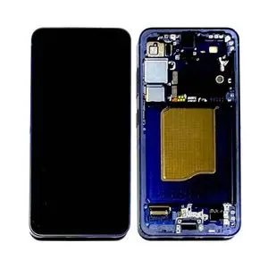 Écran Tactile Original Assembled avec Châssis Compatible Samsung Galaxy S25 S931 GH82-36329D Bleu Nuit