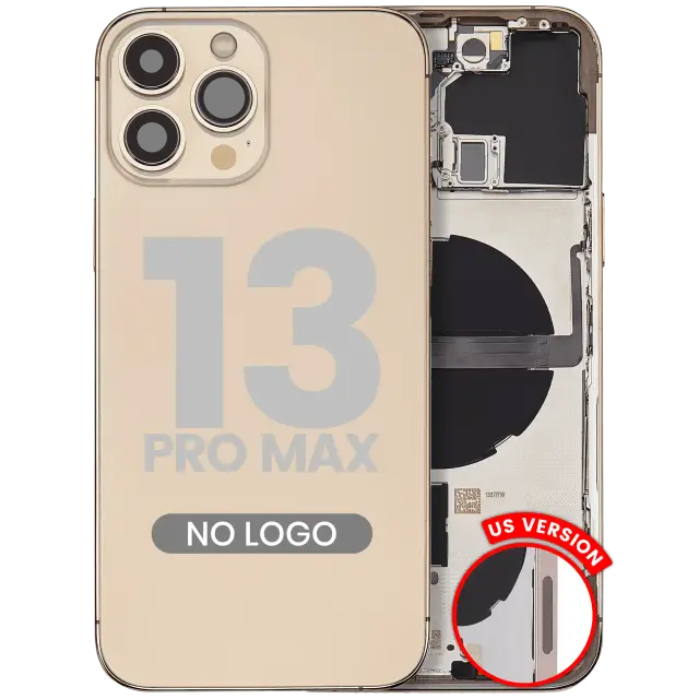 Châssis pour Apple iPhone 13 Pro Max (version US, compatible premium, or)