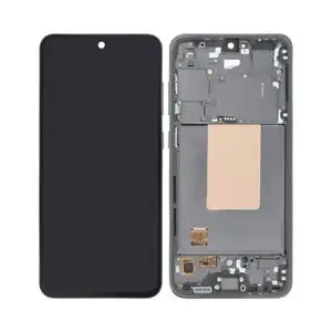Écran Tactile Original Assembled avec Châssis Compatible Samsung Galaxy S24 FE S721B GH82-35848A Noir