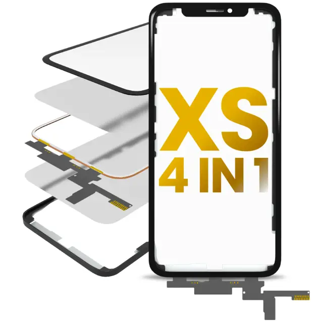 Vitre d’écran avec OCA pour Apple iPhone XS (OCA Master)