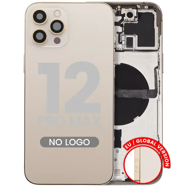 Châssis pour Apple iPhone 12 Pro Max (version EU, compatible premium, or)