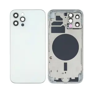 Coque de Réparation Apple iPhone 12 Pro (Without Parts) Argent