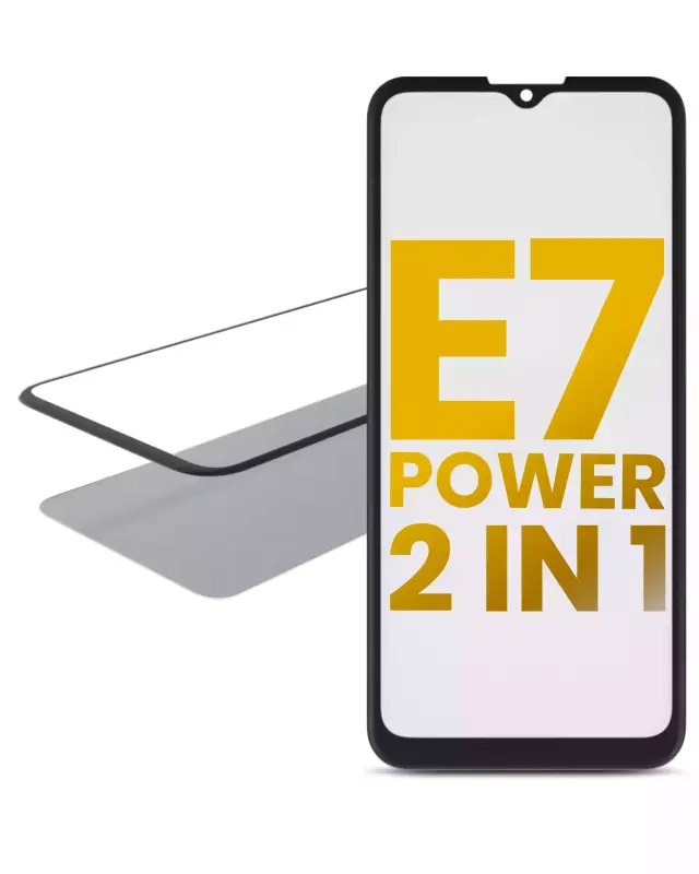 Vitre d’écran avec OCA pour Motorola Moto E7 Power (XT2097-6 / 2021) / Moto E7i Power (XT2097-12 / 2021)