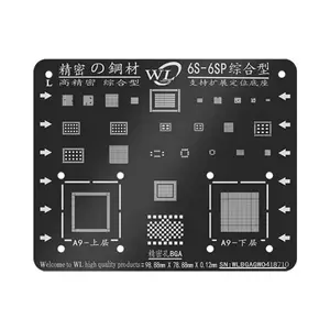 Pochoir de Rebillage WL pour iPhone 6S & 6S Plus