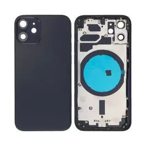 Coque de Réparation Apple iPhone 12 Mini (Without Parts) Noir