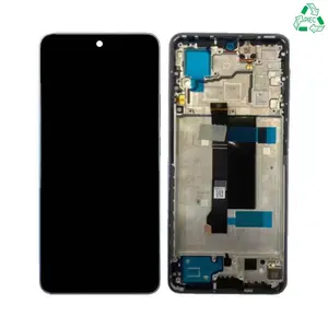 Écran Tactile Original Pulled avec Châssis (PIEC) Xiaomi Redmi Note 13 Pro 5G Violet