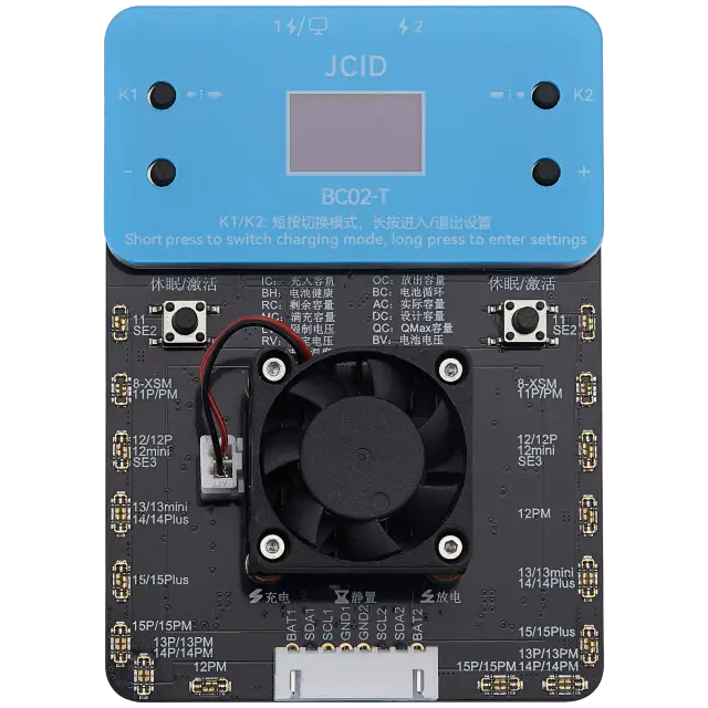 Station de réparation de cycles de batterie JCID BC02-T pour iPhone