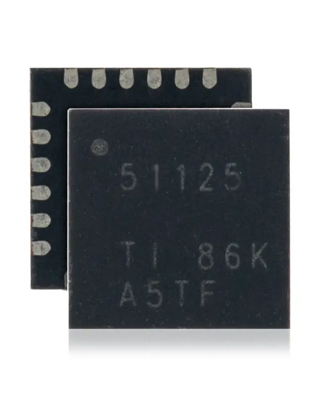Circuit intégré de commande d’alimentation pour Apple MacBook 13" / Pro 13" / 15" A1342 / A1278 / A1286 (2008-2012) (TPS51125:U7200 / U7201: QFN-24 Pin)