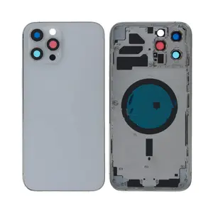 Coque de Réparation Apple iPhone 12 Pro Max (Without Parts) Argent