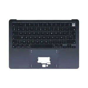 Top Case Apple MacBook Air M3 13" (2024) A3113 sans Rétro-Éclairage AZERTY Minuit