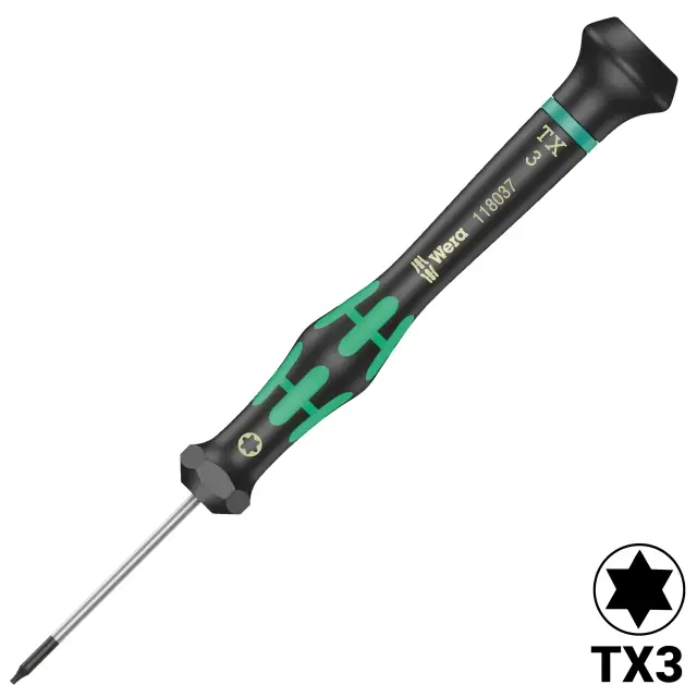 Tournevis Wera Kraftform Micro 2067 Torx TX3 × 40 mm