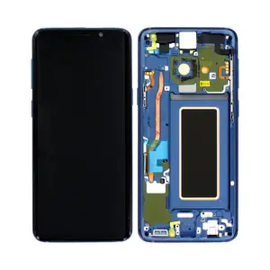 Écran Tactile Oled avec Châssis Samsung Galaxy S9 G960 Bleu