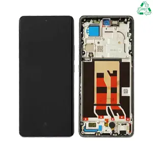 Écran Tactile Original Pulled avec Châssis (PIEC) OPPO Reno 10 Pro 5G Silvery Grey