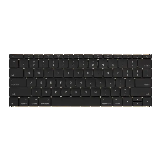 Clavier seul (anglais US) pour Apple MacBook 12" A1534 (2016-2017)