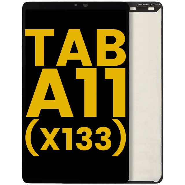 Écran LCD sans châssis pour Samsung Galaxy Tab A11 8.7" (X133) (2025) (WiFi Version, reconditionné, noir)