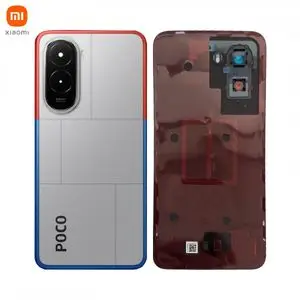 Cache Arrière Original Xiaomi Poco M7 4G 560006O19AP00 Version EU Argent