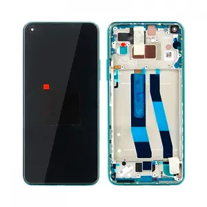 Écran Tactile Original Pulled avec Châssis (PIEC) Xiaomi Mi 11 Lite 5G Vert Menthe