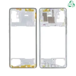 Châssis Intermédiaire Refurb (PIEC) Samsung Galaxy A71 A715 Argent Prismatique
