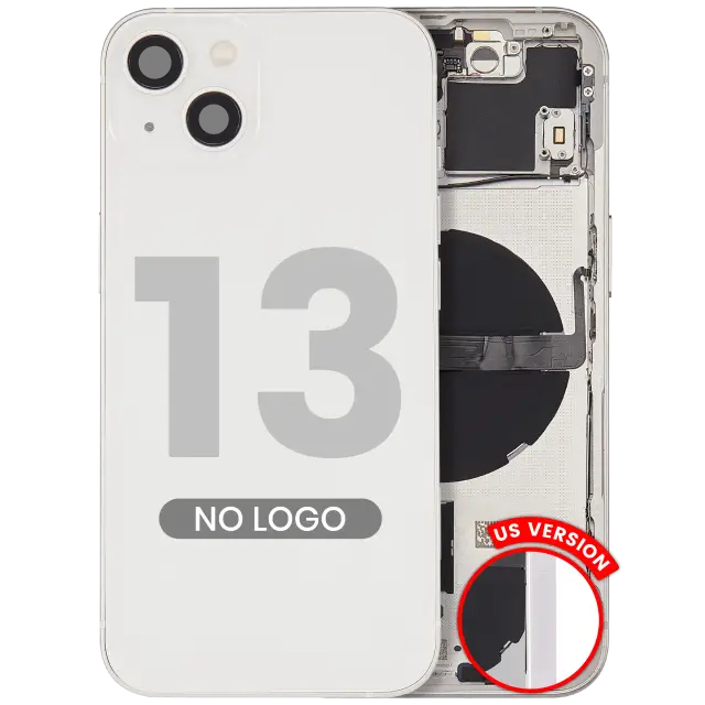 Châssis pour Apple iPhone 13 (version US, compatible premium, lumière stellaire)