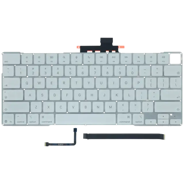 Clavier ANSI US avec Touch ID pour Apple MacBook Neo (2026) (origine, argent)