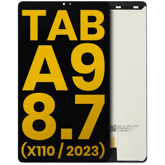 Écran pour Samsung Galaxy Tab A9 (X110) (2023) (WiFi uniquement, reconditionné, noir)