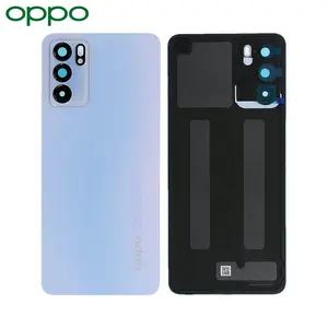 Cache Arrière Original OPPO Reno 6 5G 4907799 Bleu Arctique