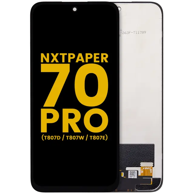 Écran LCD sans châssis pour TCL NxtPaper 70 Pro 5G (T807D / T807W / T807E) (premium, toutes couleurs)