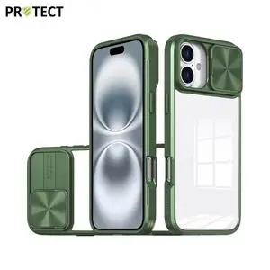 Coque de Protection IE027 PROTECT pour Apple iPhone 16 Plus Vert Foncé