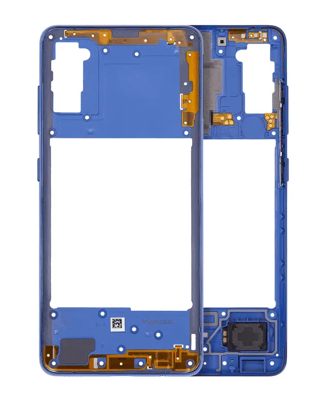 Châssis pour Samsung Galaxy A41 (A415 / 2020) (compatible premium, Prism Crush Blue)