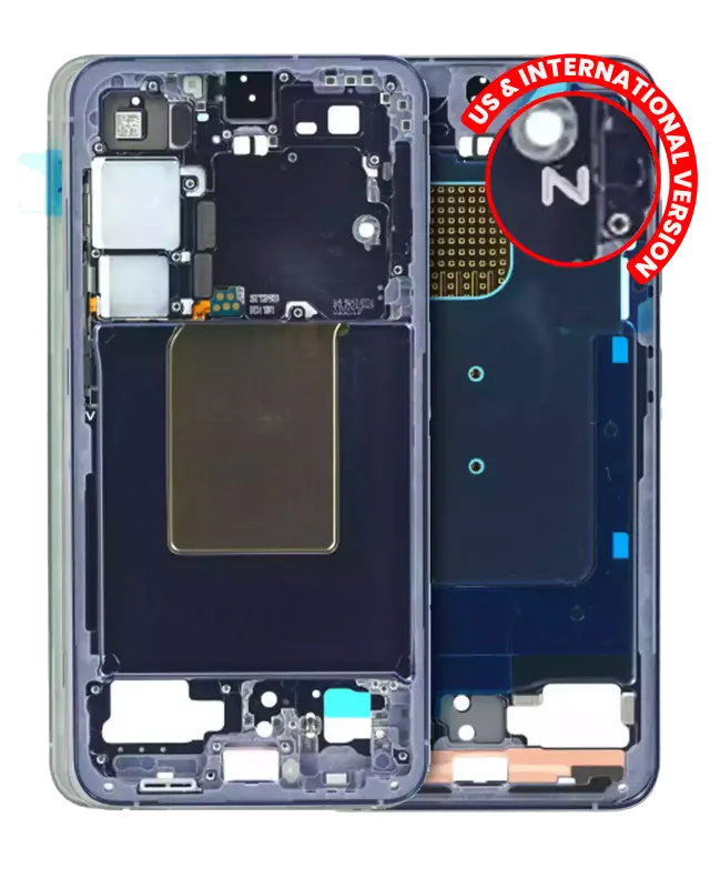 Châssis pour Samsung Galaxy S24 5G (version US & internationale, Cobalt Violet)