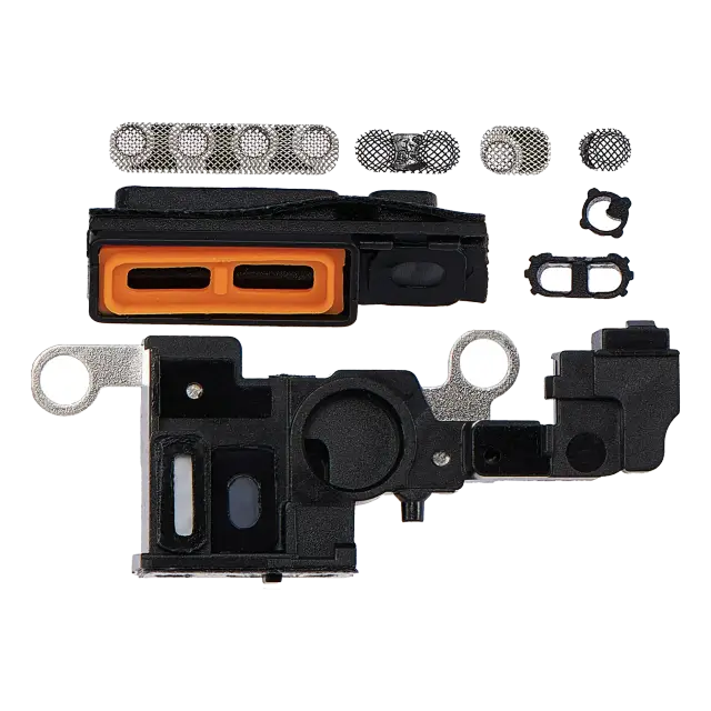 Grille de haut-parleur / micro pour Apple iPhone 14 (minuit, lot de 10)