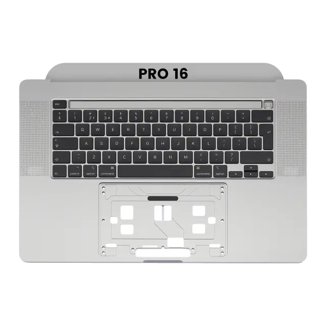 Châssis supérieur avec clavier ISO UK pour Apple MacBook Pro 16" A2141 (2019) (gris sidéral)
